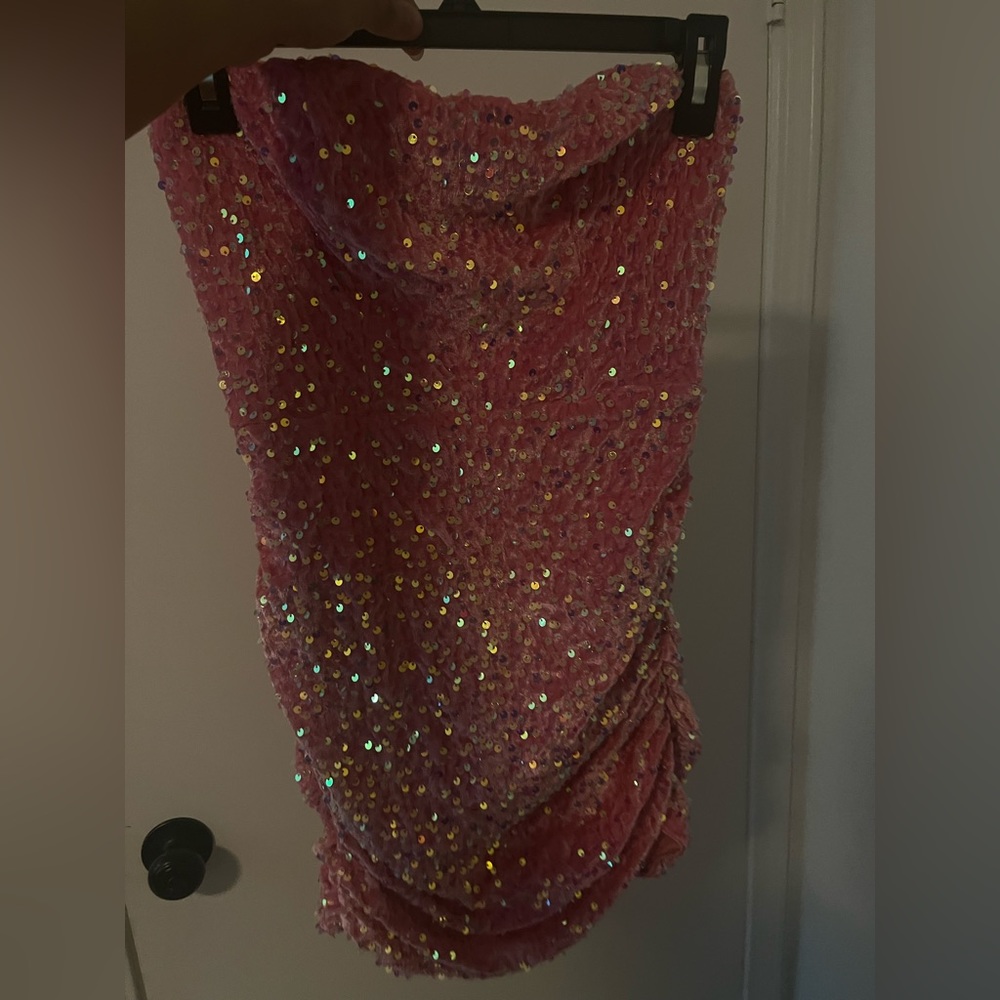 Pink Mini Dress from shein Size:Small